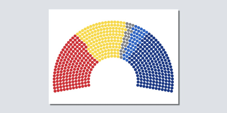 Dernières projections: avec trois blocs quasi identiques à l’Assemblée nationale, l'estimation Cluster 17 validerait le pari Attal (mais la participation reste clef)