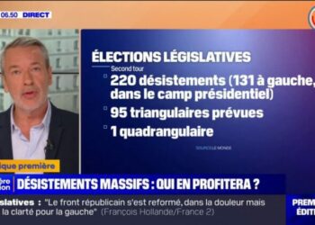 ÉDITO - Législatives: qui profitera réellement des nombreux désistements? - BFMTV