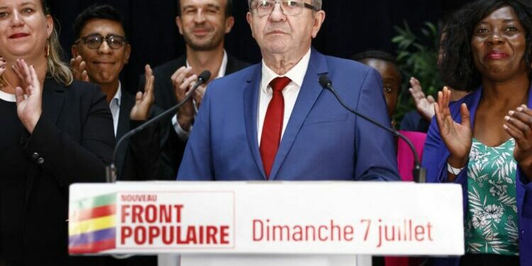 Dès la victoire du NFP aux élections législatives annoncée, Jean-Luc Mélenchon s