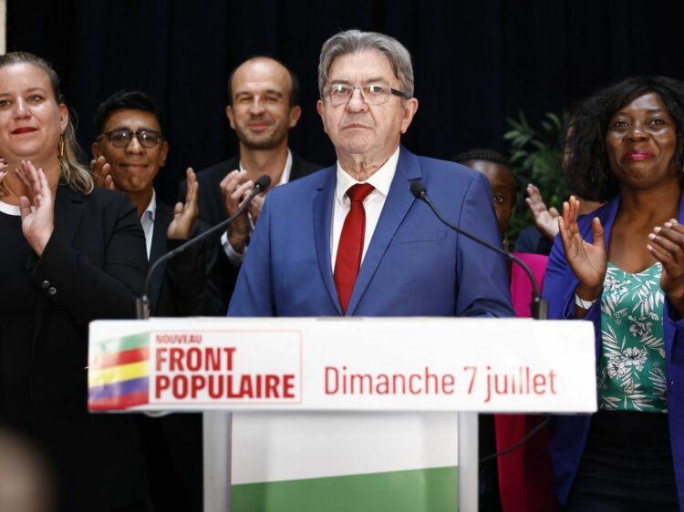 Dès la victoire du NFP aux élections législatives annoncée, Jean-Luc Mélenchon s