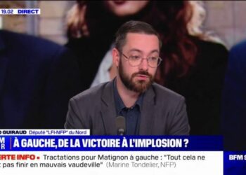 "J'ai été très déçu du refus du PS d'Huguette Bello", explique David Guiraud (député LFI-Nouveau Front populaire du Nord)