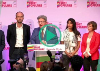 Jean-Luc Mélenchon appelle au retrait de tous les candidats NFP arrivés en 3e position