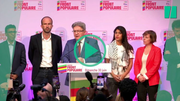 Jean-Luc Mélenchon appelle au retrait de tous les candidats NFP arrivés en 3e position