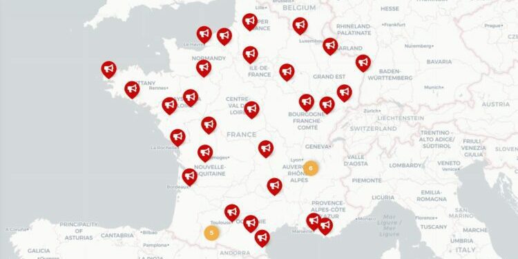 La carte des mobilisations du 18 juillet pour imposer une alternative démocratique, sociale et écologique