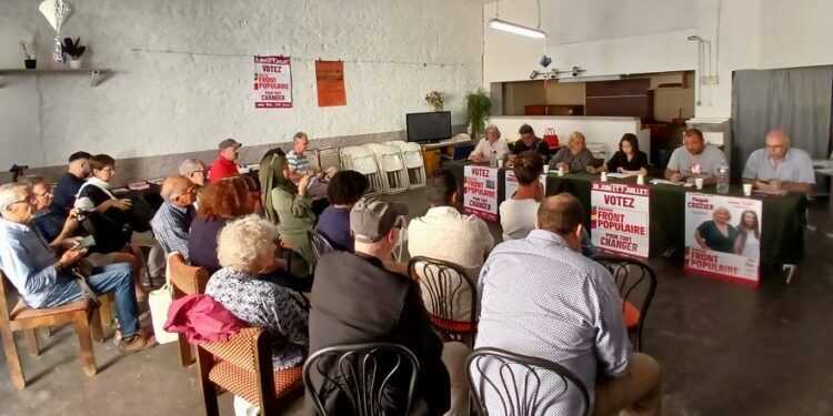 Le Nouveau Front Populaire de Béziers "se battra jusqu'au bout" contre le Rassemblement National