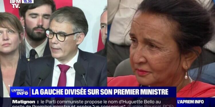 Le Nouveau Front populaire est toujours divisé sur le choix de son Premier ministre