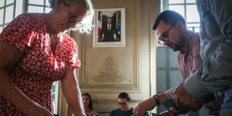 Début du dépouillement ce dimanche soir, à la mairie de Bordeaux
