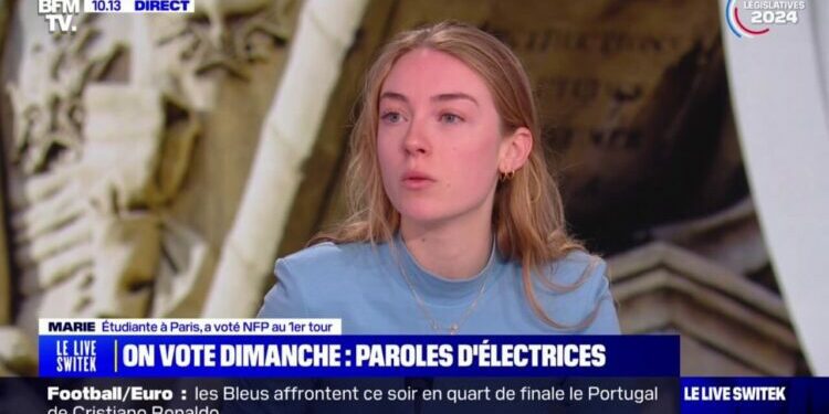 "L'extrême droite est un danger pour les femmes": une électrice du Nouveau Front populaire évoque ses craintes - BFMTV