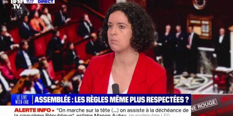 Manon Aubry estime que le Nouveau Front populaire représente un "cordon sanitaire contre l'extrême droite"