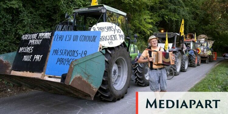 Mégabassines : la mobilisation reprend, avec le soutien du Nouveau Front populaire