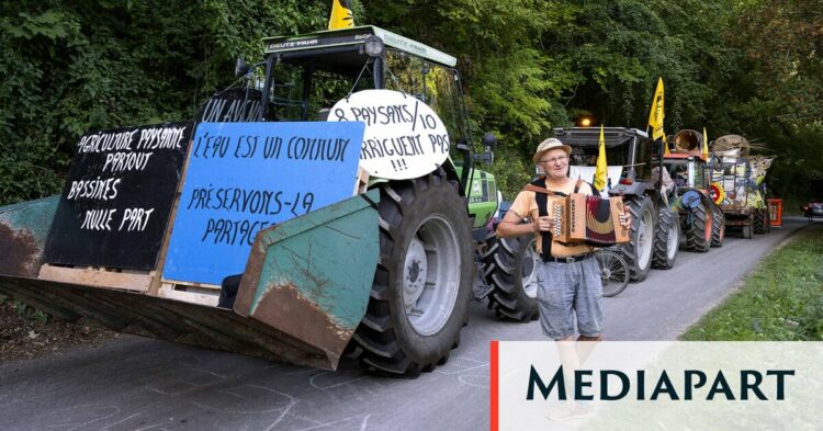 Mégabassines : la mobilisation reprend, avec le soutien du Nouveau Front populaire