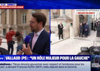 "Nous avons basculé hier soir dans un monde politique et démocratique totalement nouveau", estime Benjamin Lucas (Nouveau Front populaire)