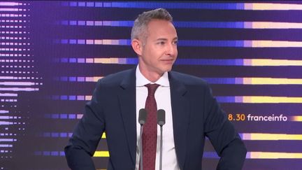 Ian Brossat, sénateur de Paris et porte-parole du Parti communiste français, sur franceinfo, le 6 janvier 2024. (FRANCEINFO / RADIOFRANCE)