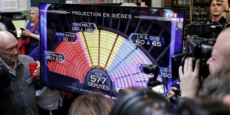 D'un point de vue géographique, le vote en faveur du Nouveau Front populaire est encore particulièrement marqué dans les grandes villes.
