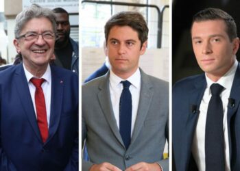 Résultats législatives 2024 : Nouveau Front Populaire en tête, suivi par Ensemble, devant le RN, selon notre première ... - RTL
