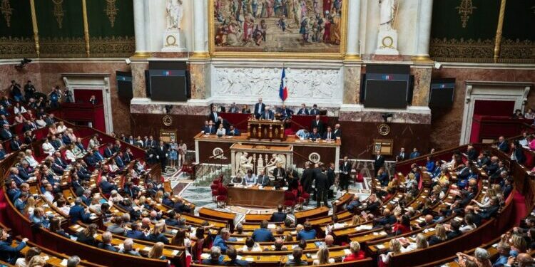 La rentrée parlementaire des députés élus ou réélus, en 2022.