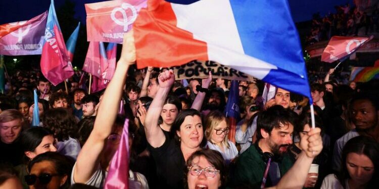 à Paris, raz-de-marée pour le Nouveau Front populaire