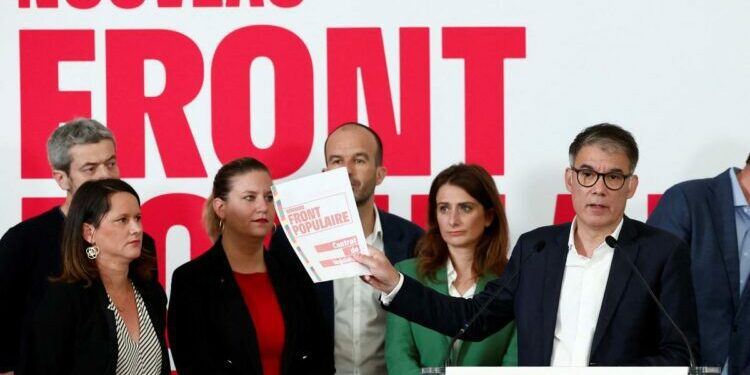 le Nouveau Front populaire décide de passer outre le «coup de force» d’Emmanuel Macron